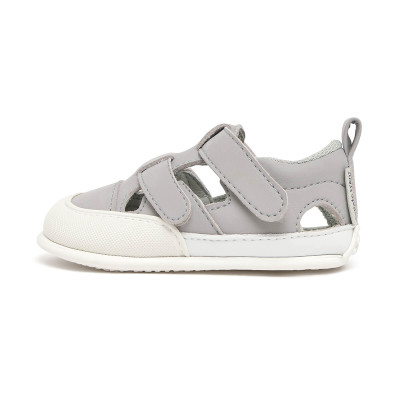 Zapato Feroz Sandalia Jávea Gris Microfibra Serraje