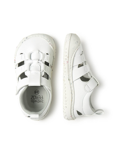 Zapato Feroz Canet Rocker Blanco Microfibra