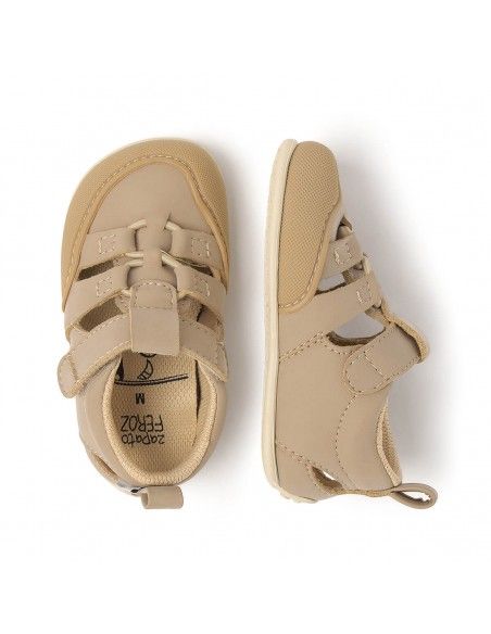 Zapato Feroz Sandalia Canet Piedra Microfibra Serraje