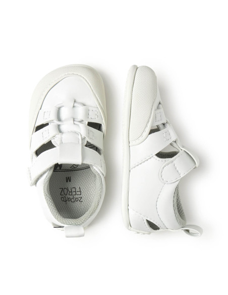 Zapato Feroz Sandalia Canet Blanco Microfibra