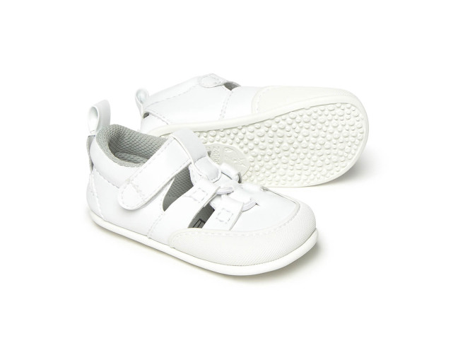 Zapato Feroz Sandalia Canet Blanco Microfibra