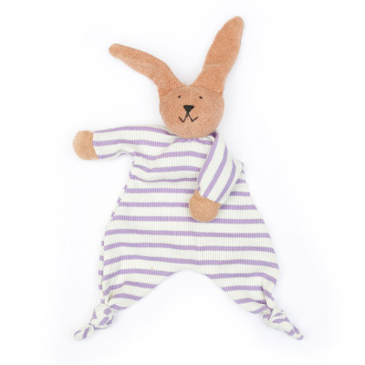 Doudou para bebés Rayas Conejo NANCHEN