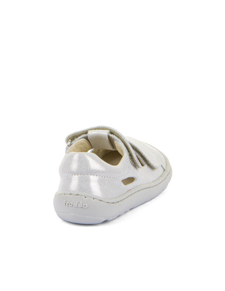 Sandalia barefoot D-Velcro G3150291-15 Silver Froddo