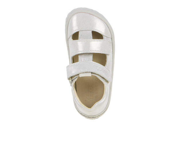 Sandalia barefoot D-Velcro G3150291-15 Silver...