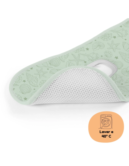 Colchoneta transpirable AEROMOOV Grupo 1 Seashel Olive