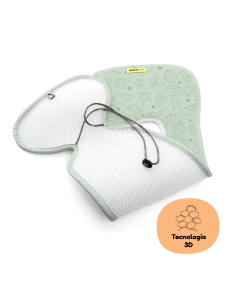Colchoneta transpirable AEROMOOV Grupo 1 Seashel Olive
