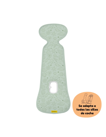 Colchoneta transpirable AEROMOOV Grupo 1 Seashel Olive