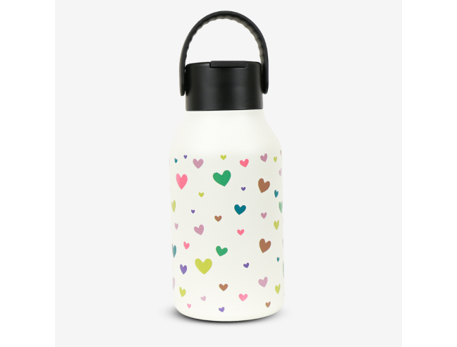 Botella Termo Runbott Mii Confetti Corazones...