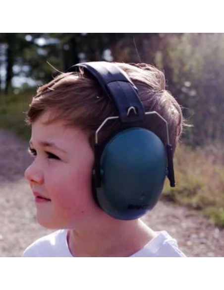 Auriculares cancelación de ruido para niñas y niños KIDS BANZ Verde (+3 años)