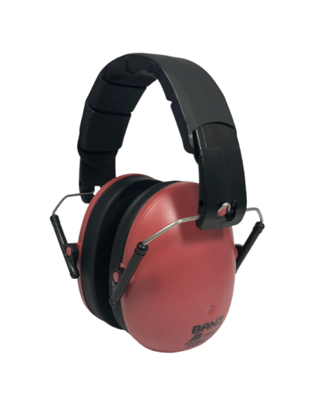 Auriculares cancelación de ruido para niñas y niños KIDS BANZ Maroon (+3 años)