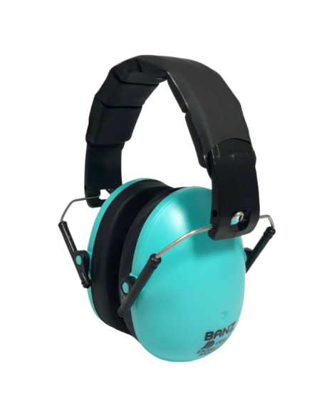 Auriculares cancelación de ruido para niñas y niños KIDS BANZ Turquesa (+3 años)