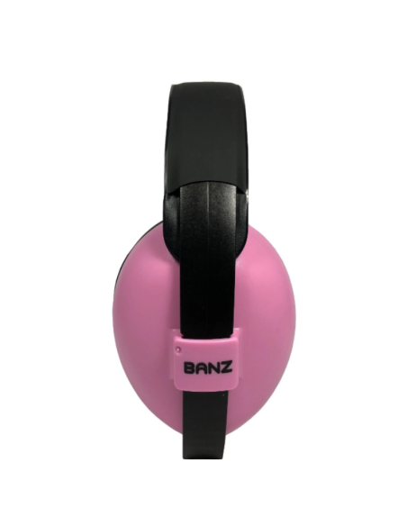 Auriculares cancelación de ruido para bebés BABY BANZ Pink (0-2 años)