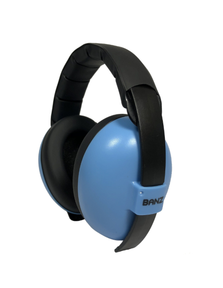 Auriculares cancelación de ruido para bebés BABY BANZ Sky blue (0-2 años)