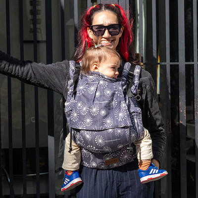 Mochila Huggyberry Plus Semitoddler - Dandelion Mist