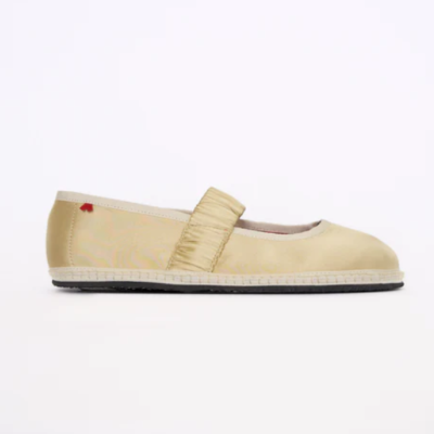 Merceditas barefoot Barevene Mary Loop Aurora Gold