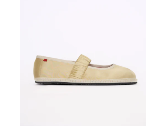Merceditas barefoot Barevene Mary Loop Aurora Gold