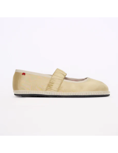 Merceditas barefoot Barevene Mary Loop Aurora Gold