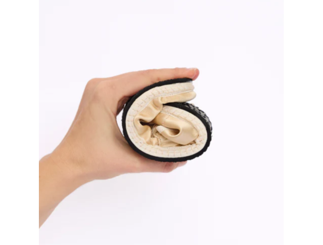 Merceditas barefoot Barevene Mary Loop Aurora Gold