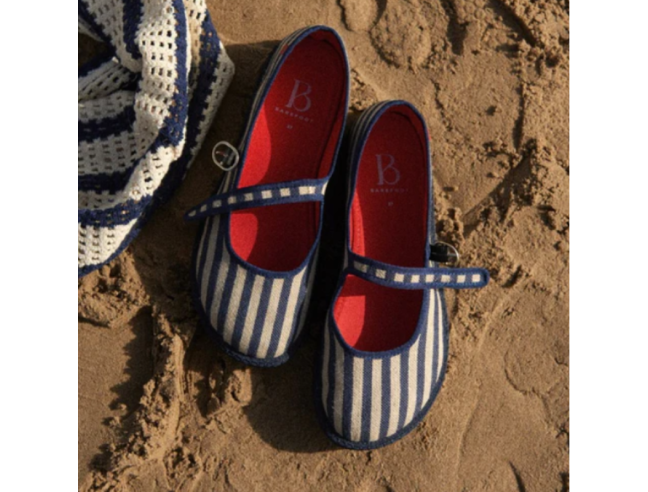 Merceditas barefoot Barevene Mary Jane Capri