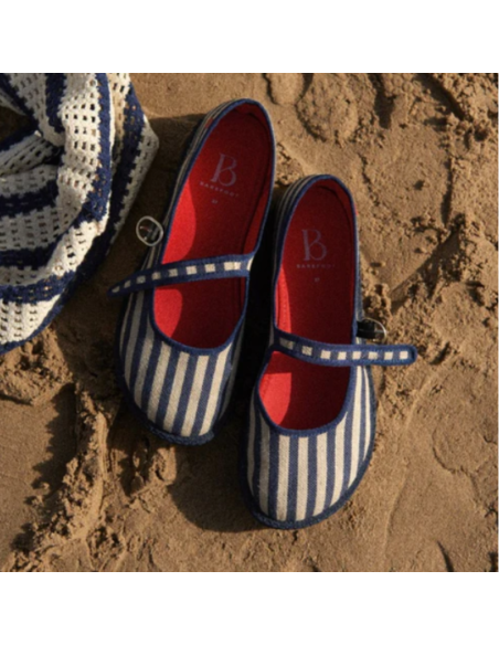 Merceditas barefoot Barevene Mary Jane Capri