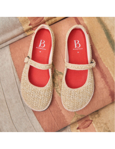 Merceditas barefoot Barevene Mary Jane Natura