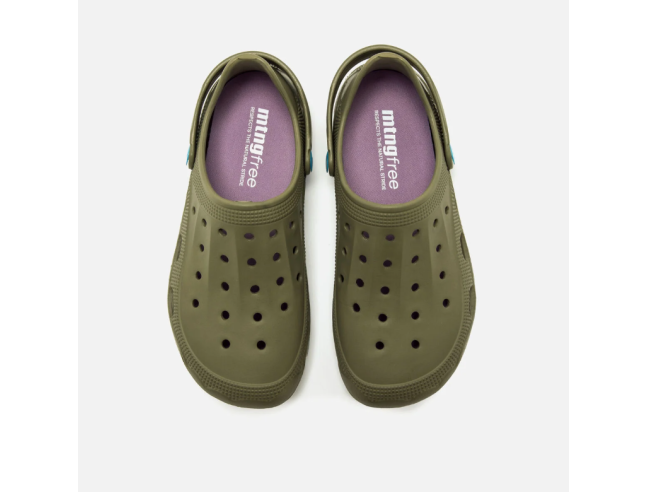 Zuecos barefoot FREE CARE KAKI Mustang