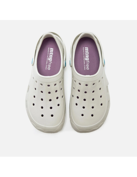 Zuecos barefoot FREE CARE BLANCO Mustang