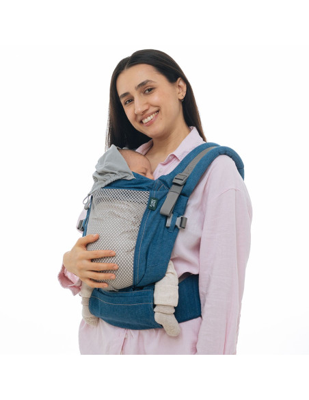 Mochila Evolutiva Portabebés Love and Carry ONE-Denim