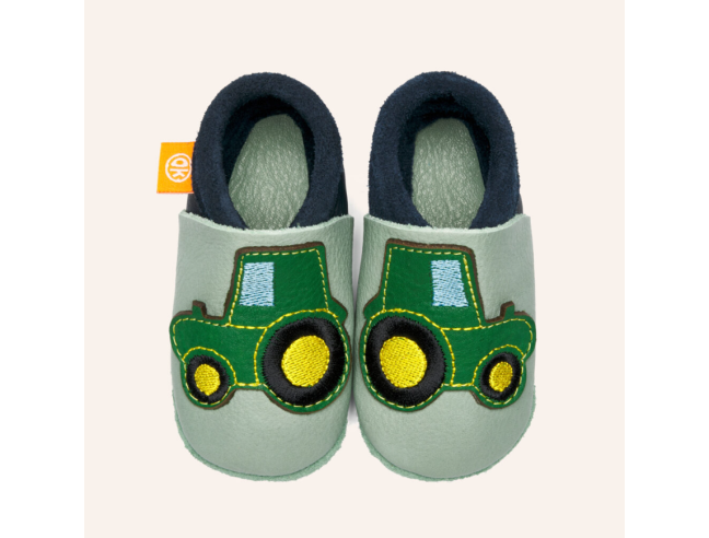 Zapato gateo ORANGENKINDER Tractor Mint