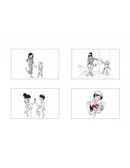 Ilustraciones Angélica Chamorro (Serie Nais)