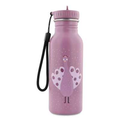Botella Trixie de acero inoxidable Peacok 500ml