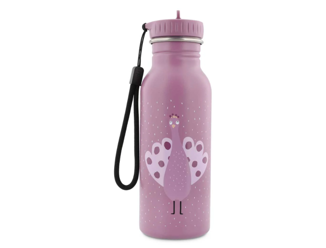 Botella Trixie de acero inoxidable Peacok 500ml
