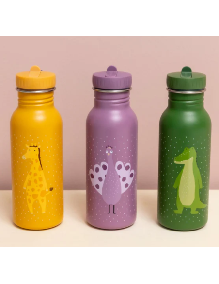 Botella Trixie de acero inoxidable Giraffe 500ml