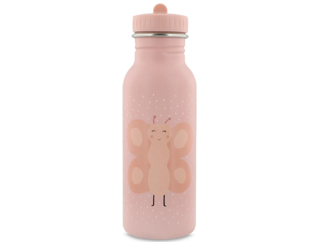 Botella Trixie de acero inoxidable Butterfly...