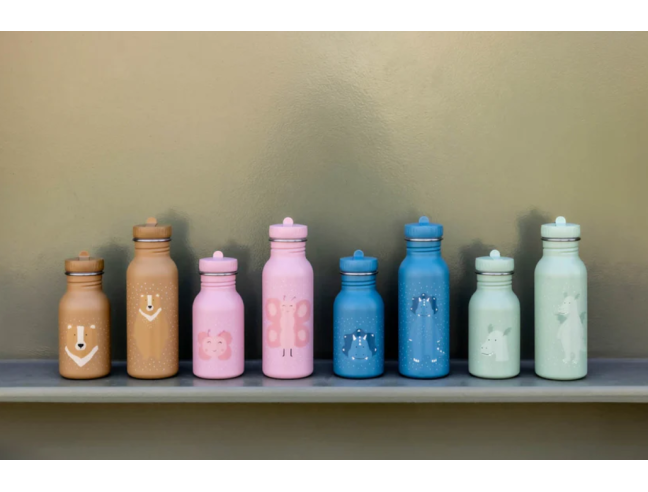 Botella Trixie de acero inoxidable Butterfly...