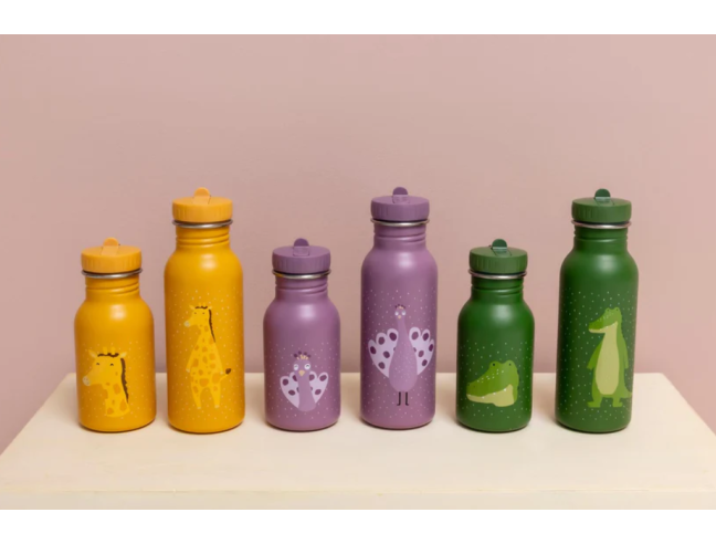 Botella Trixie de acero inoxidable Peacok 350ml