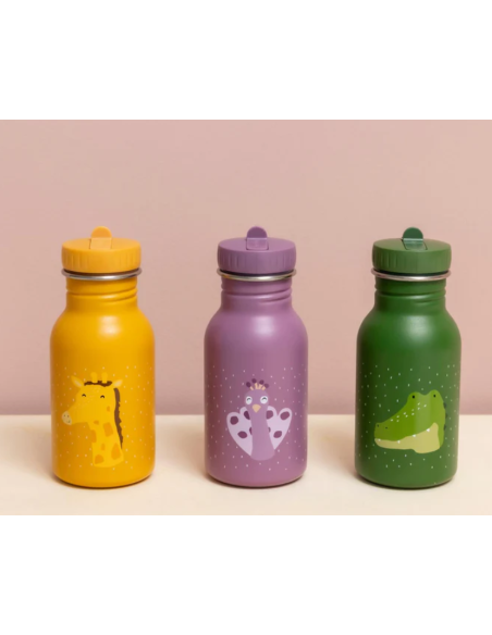Botella Trixie de acero inoxidable Peacok 350ml