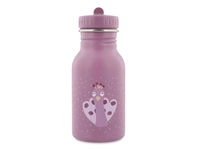 Botella Trixie de acero inoxidable Peacok 350ml