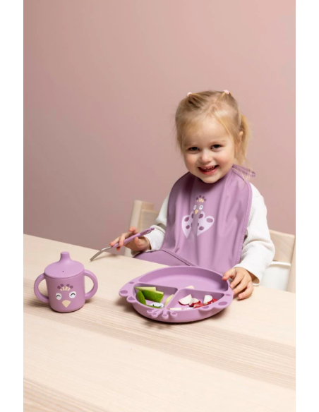 Plato Silicona con ventosa y compartimentos Trixie PEACOK