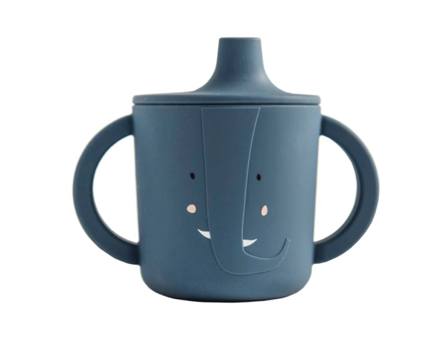 Vaso de aprendizaje de silicona Trixie Elephant