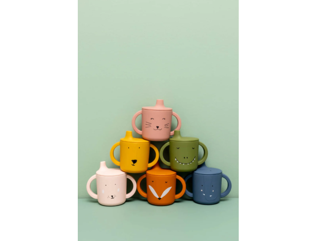 Vaso de aprendizaje de silicona Trixie Elephant
