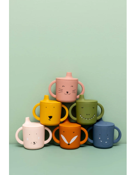 Vaso de aprendizaje de silicona Trixie Elephant