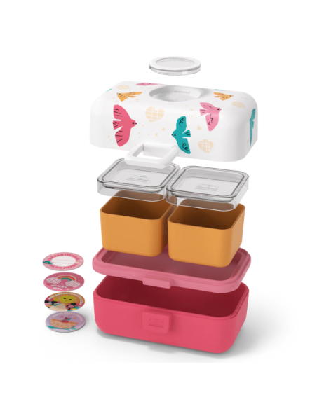 Caja Merienda MONBENTO Tresor BIRDS
