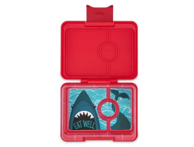 YUMBOX SNACK 3C Surf Rojo+Sharky