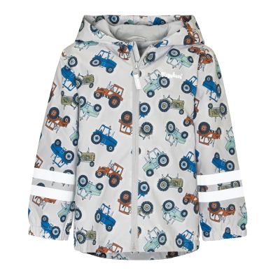 Chaqueta impermeable infantil Playshoes Tractores
