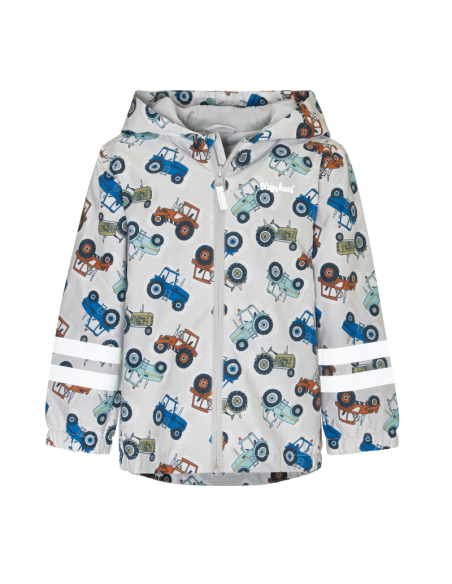 Chaqueta impermeable infantil Playshoes Tractores