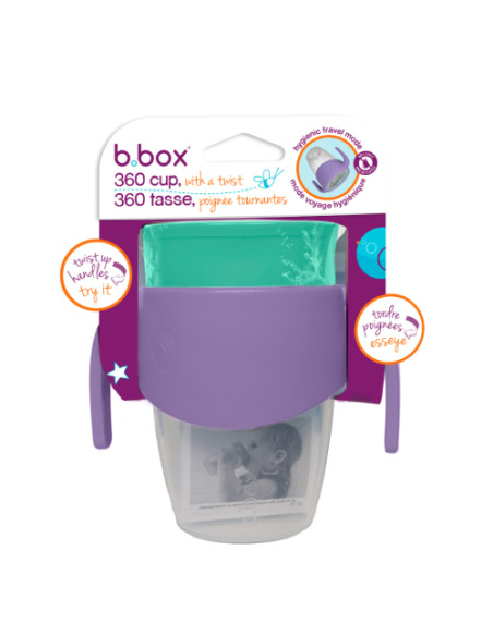 Taza antiderrame 360 B.Box Lilac