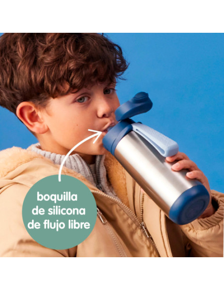 Botella termo con boquilla dosificadora 500 ml - Midnight B.Box