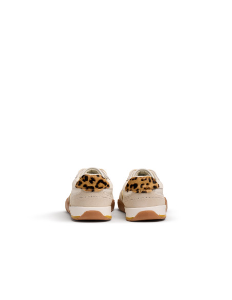 Deportiva barefoot FREE-ORBIT Nappa Leather Crudo/Leo Mustang