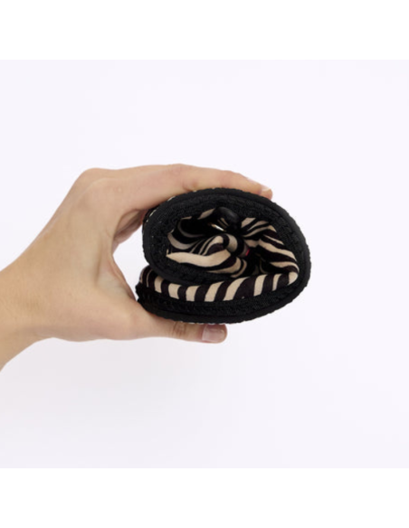 Bailarina barefoot Mary Jane Zebra Barevene